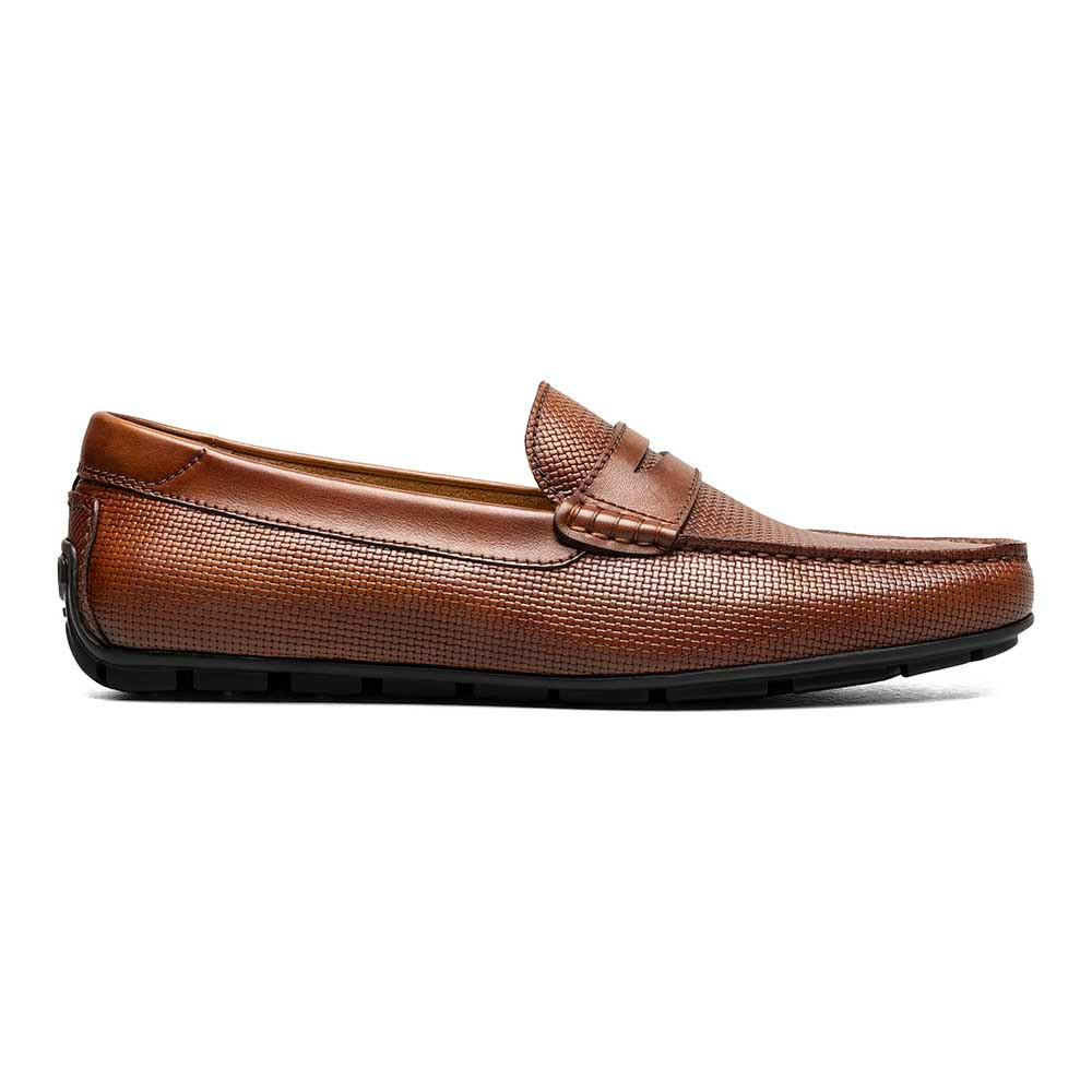 chinese dress ladies Marco Di Milano John Brandy Shoes Exotic Caiman Crocodile / Woven Leather  Dress Oxfords