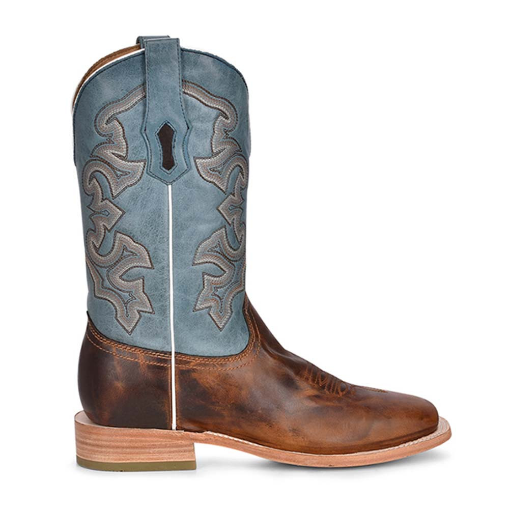 Men's Los Altos Boots Square Toe Honey Full Leather Lining Dress Cowboy Boot Cheap Priced For Sale Online main image 1