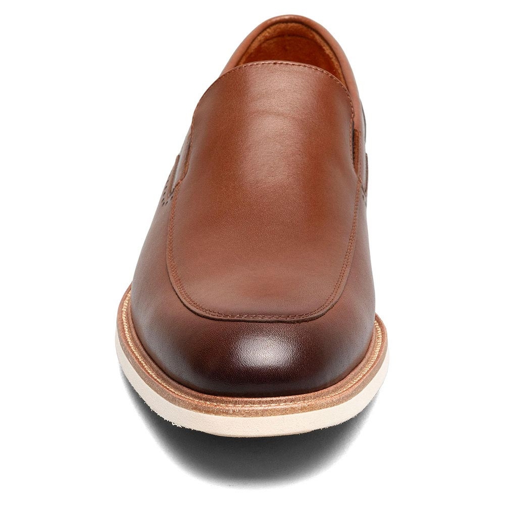 Stacy Adams Wellington Chocolate Men's Moc Toe Slip On Shoes