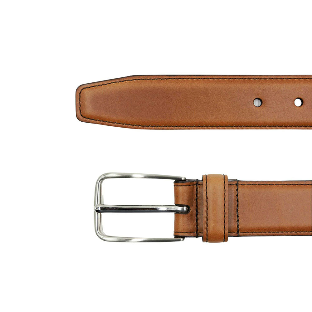 Lejon Glove Tanned Leather Dignitary Belts in Merlot main image 1