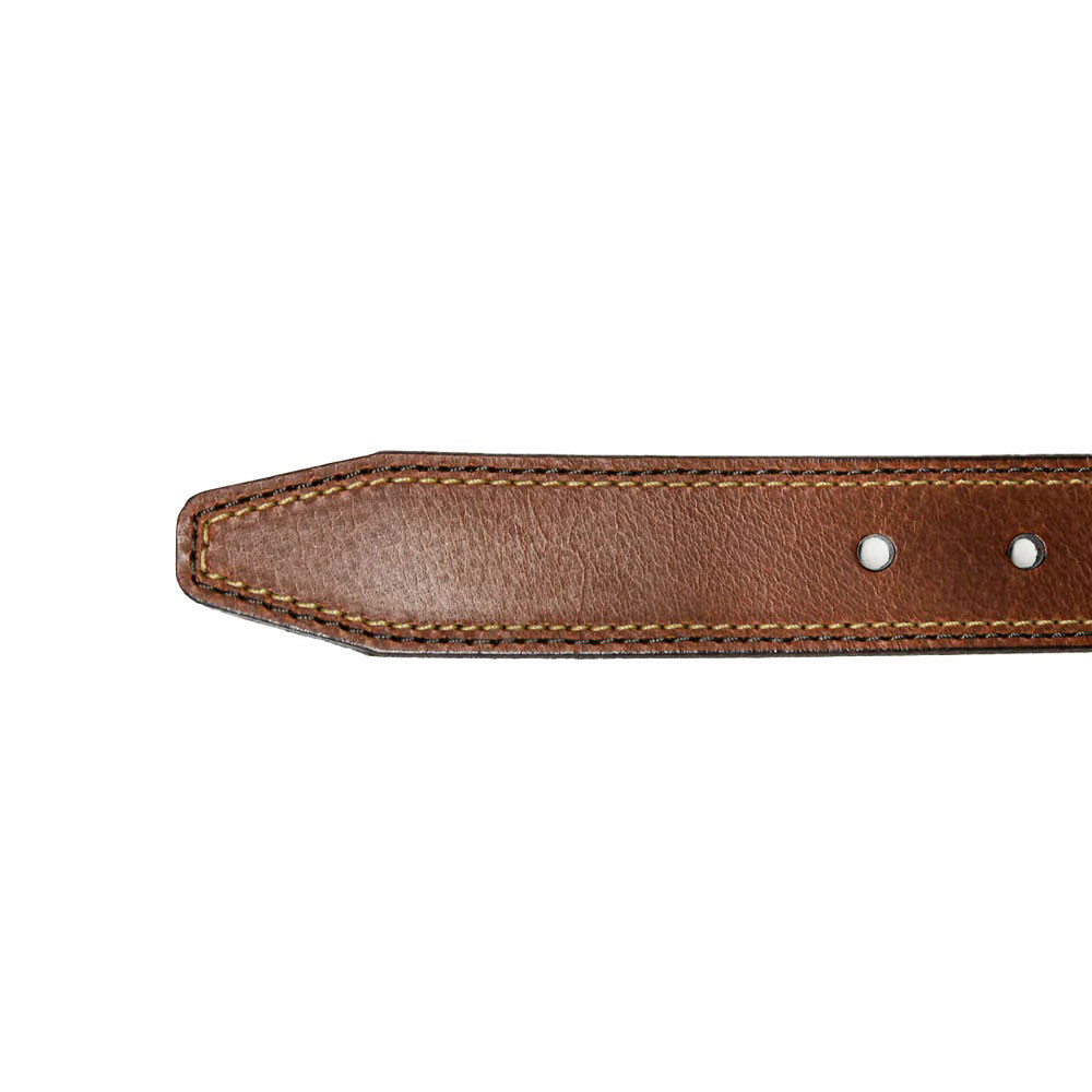 Lejon Glove Tanned Leather Dignitary Belts in Black