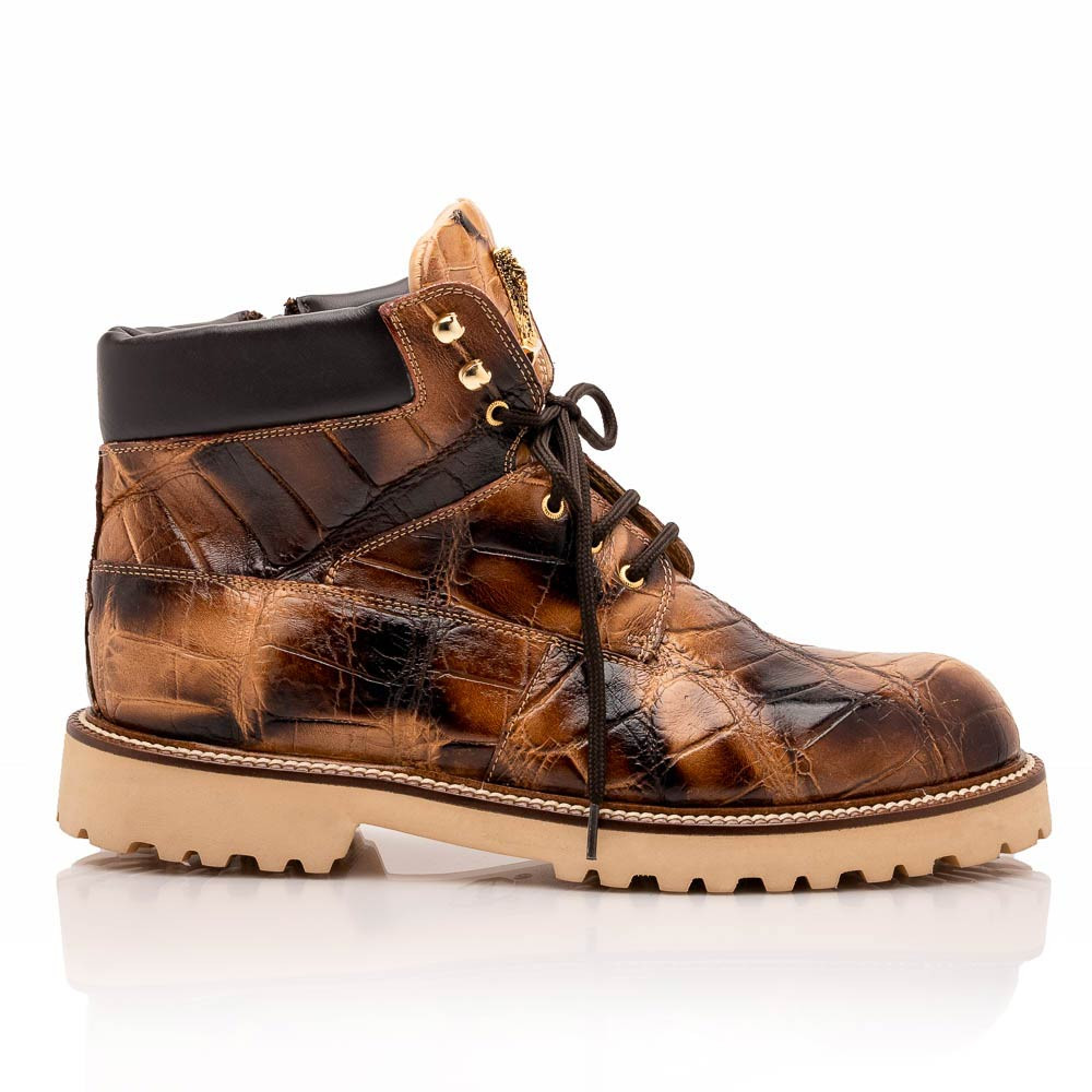Mauri Dune Smoke Moro Alligator/Nappa Boots