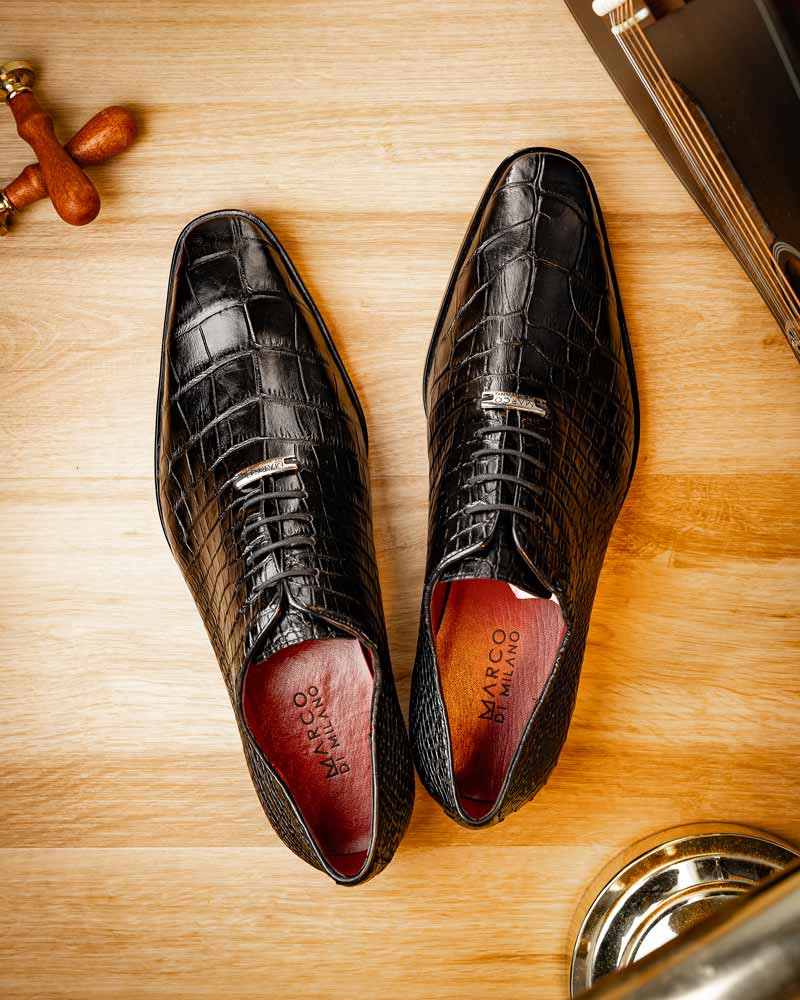 black alligator dress shoes Keren Hart Black Maxi Dress – Walkers Clothing and Shoes
