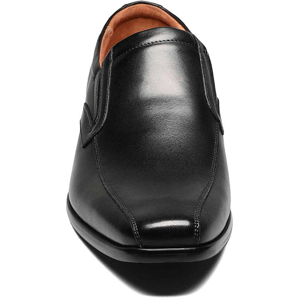 Florsheim Postino Bike Toe Slip-On Smooth Black Men