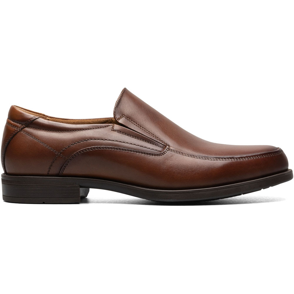 Florsheim Midtown Moc Toe Cognac Men's Loafers Dress Shoes
