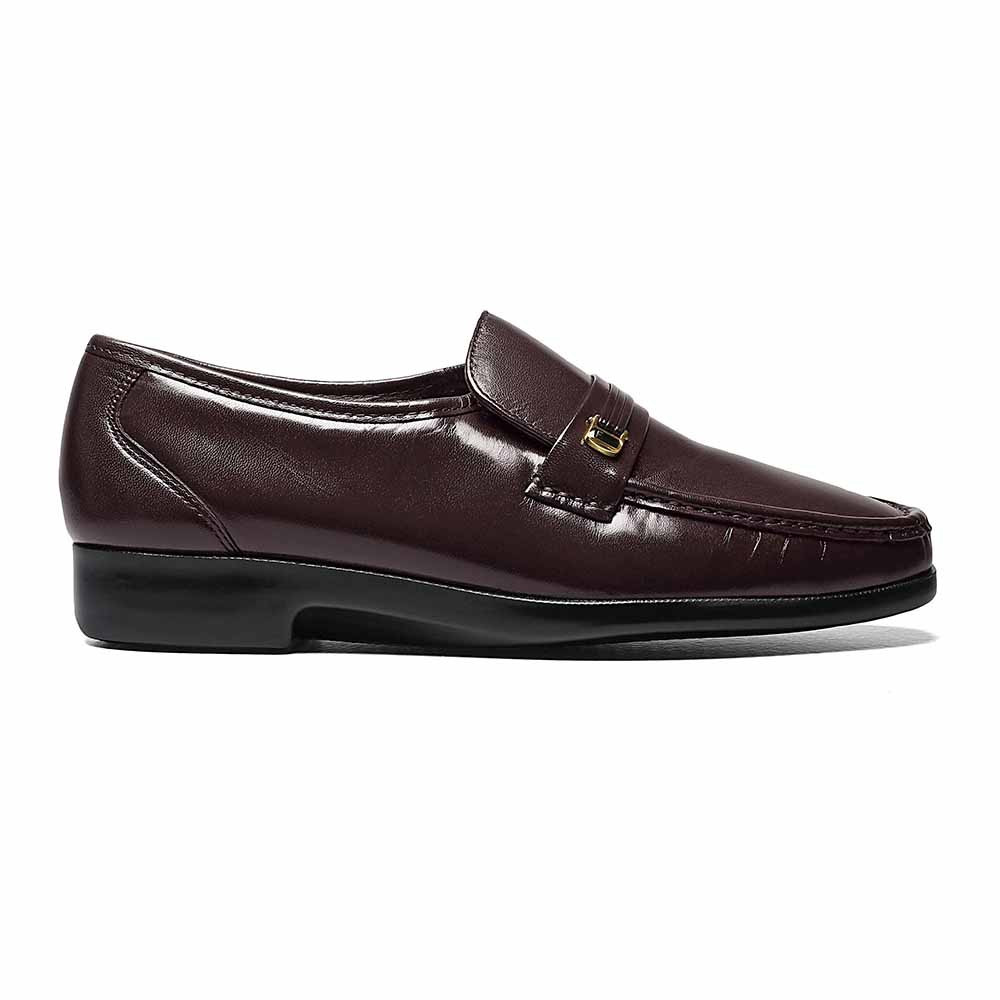 Florsheim Shoes Men\'s 10EEE Riva Moc Toe Bit Loafers Burgundy Amazon.com | Florsheim Men main image 2