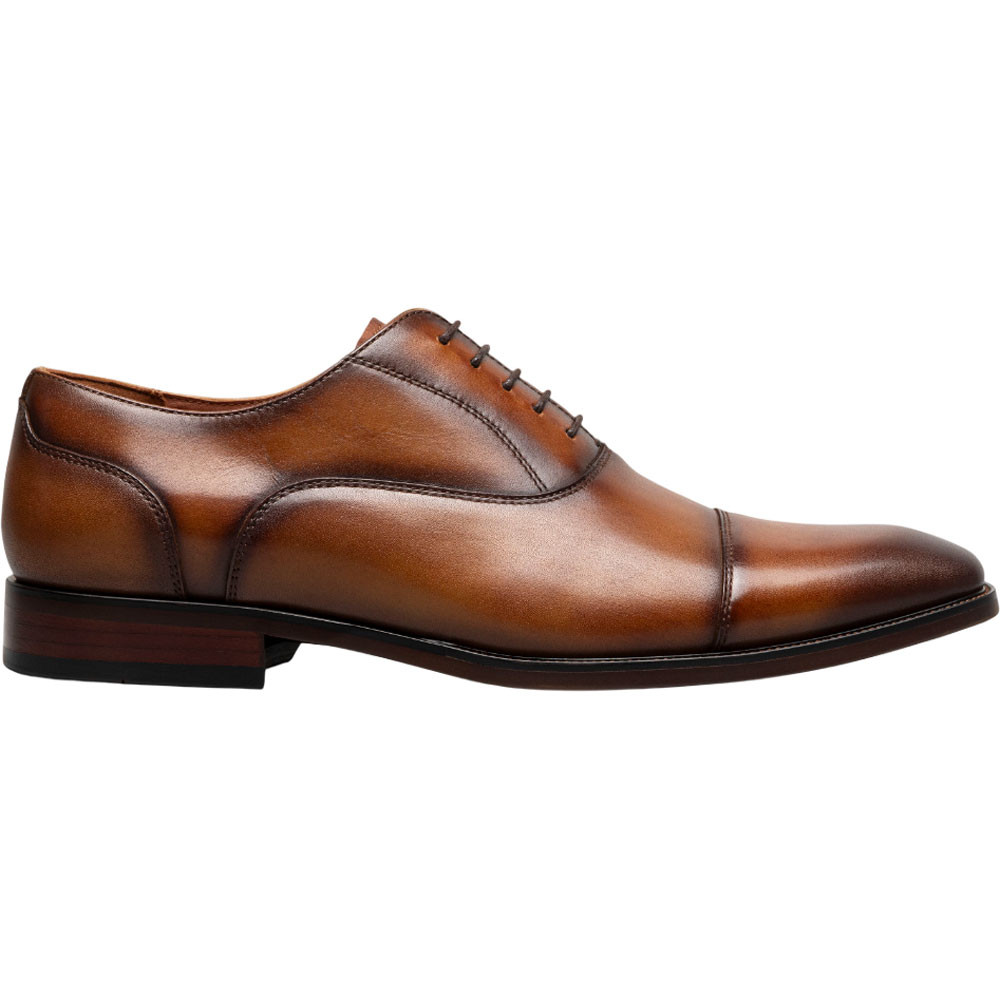 ドロールドムッシュ Florsheim Sorrento Cognac Lux Cap Toe Balmoral Oxford Men's Shoes