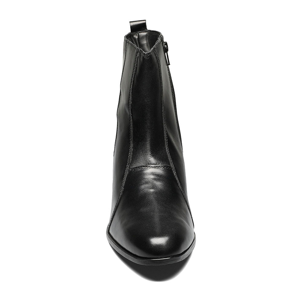 Stacy Adams Men's Santos Side Zip Black Leather Dress Boot