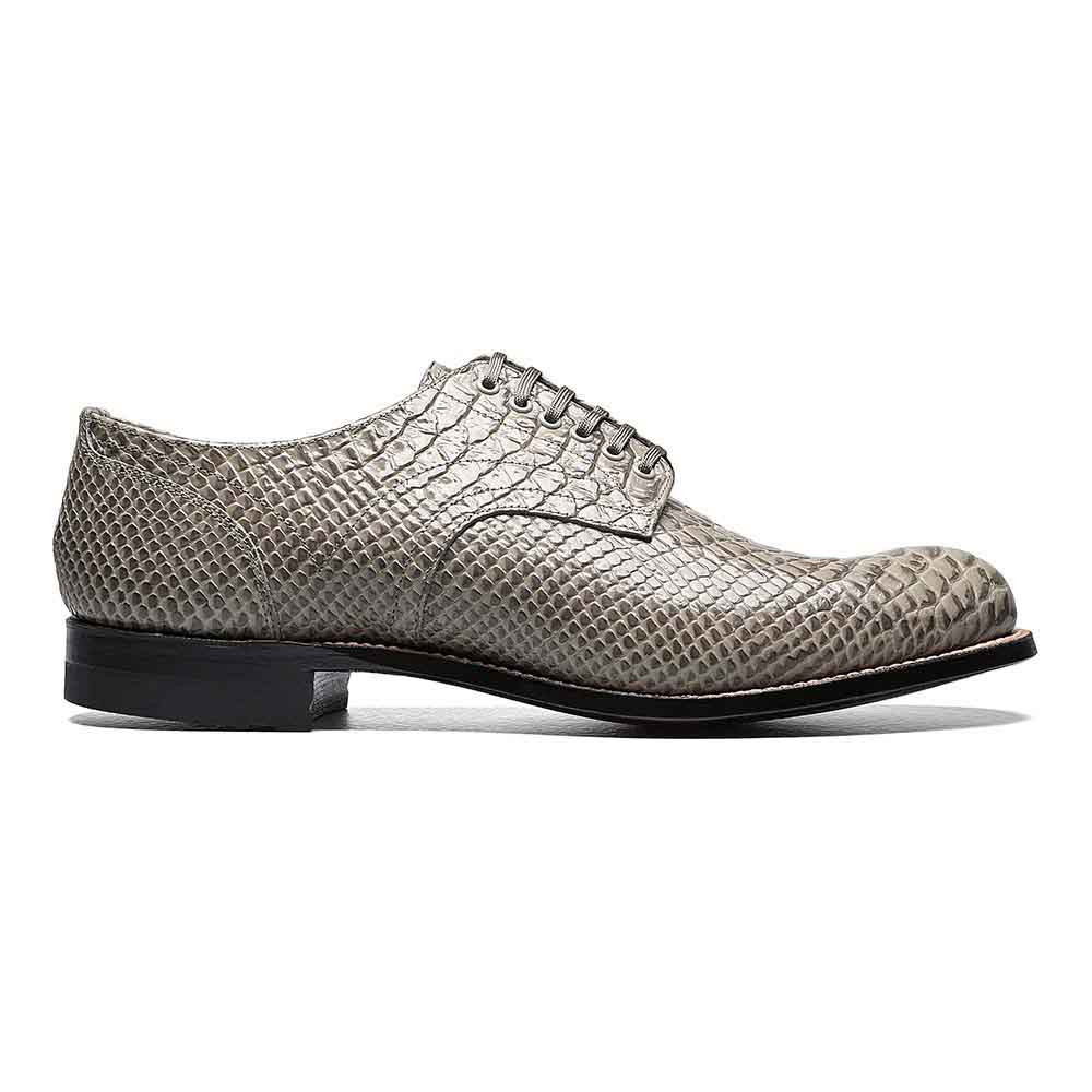 Madison Anaconda Print Plain Toe Gray Oxford | Stacy Adams Dress Shoes for Men Madison Anaconda Print Plain Toe Gray Oxford | Stacy Adams Dress Shoes for Men