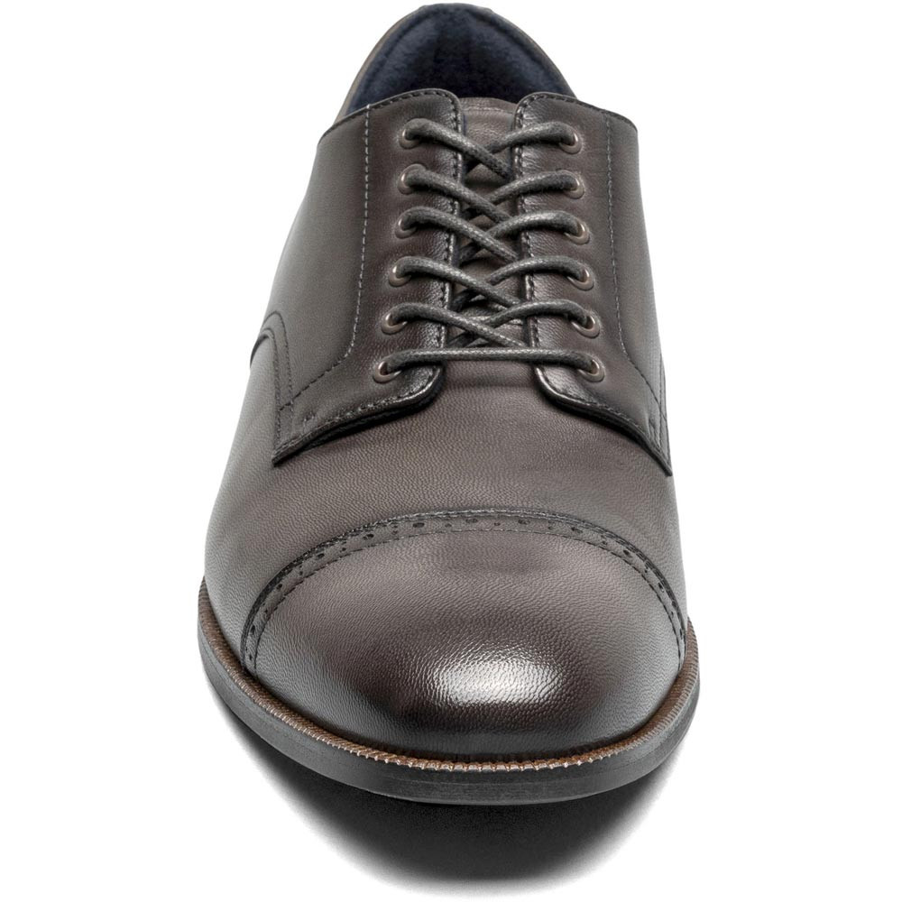 Stacy Adams LTD Willits Mens Grey Cap Toe Oxford Dress‎ Shoes 25410-050 Size 9.5 Stacy Adams Men main image 3