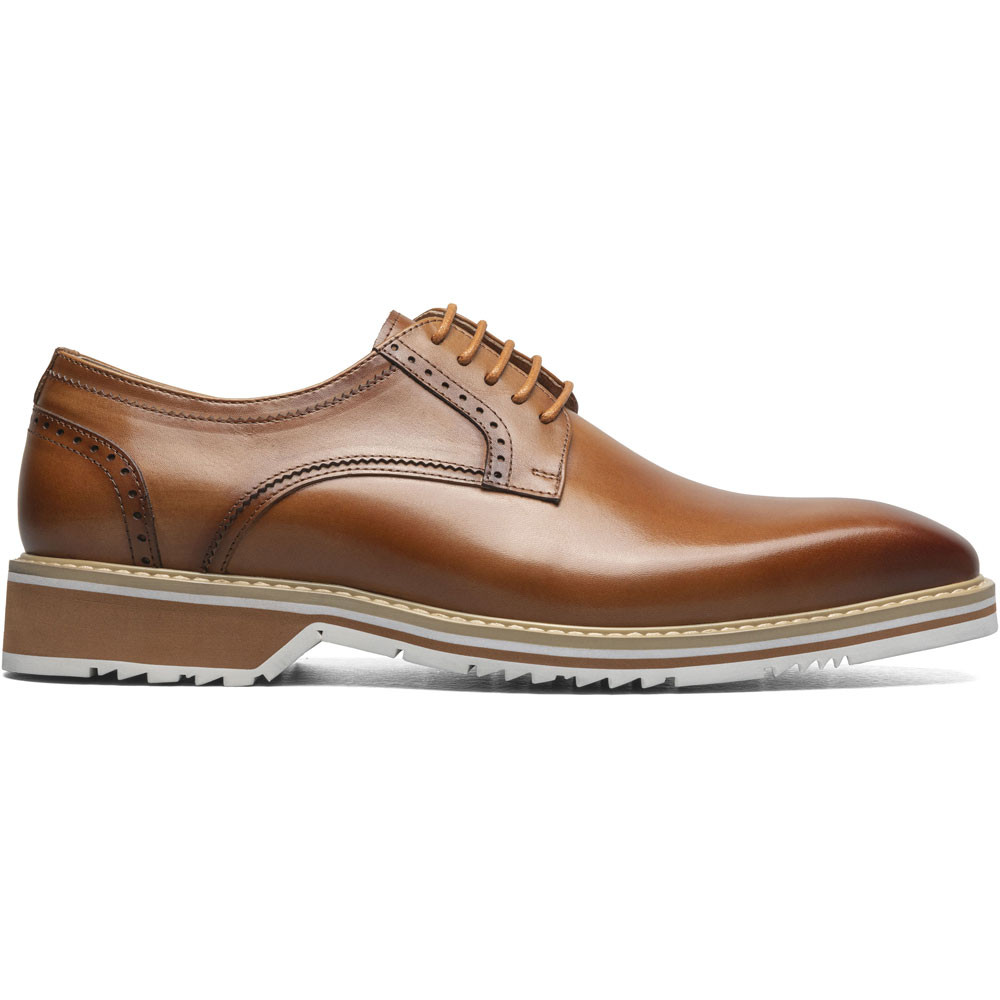 Barringer Tan Plain Toe Oxford | Stacy Adams Dress Shoes for Men