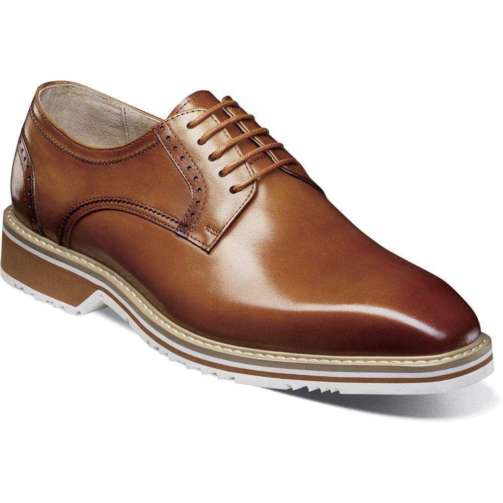Barringer Tan Plain Toe Oxford | Stacy Adams Dress Shoes for Men