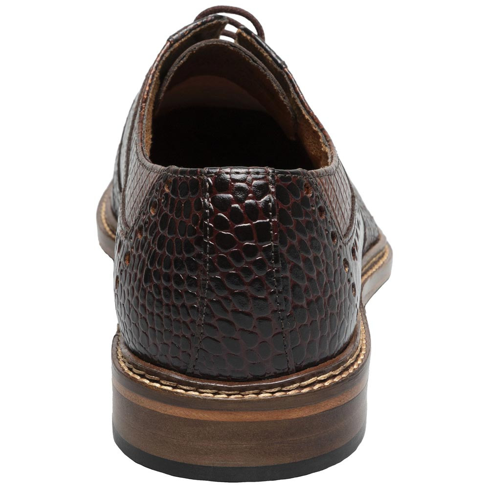 Stacy Adams Travato Wingtip Brown Multi Oxford Dress Shoes for Men