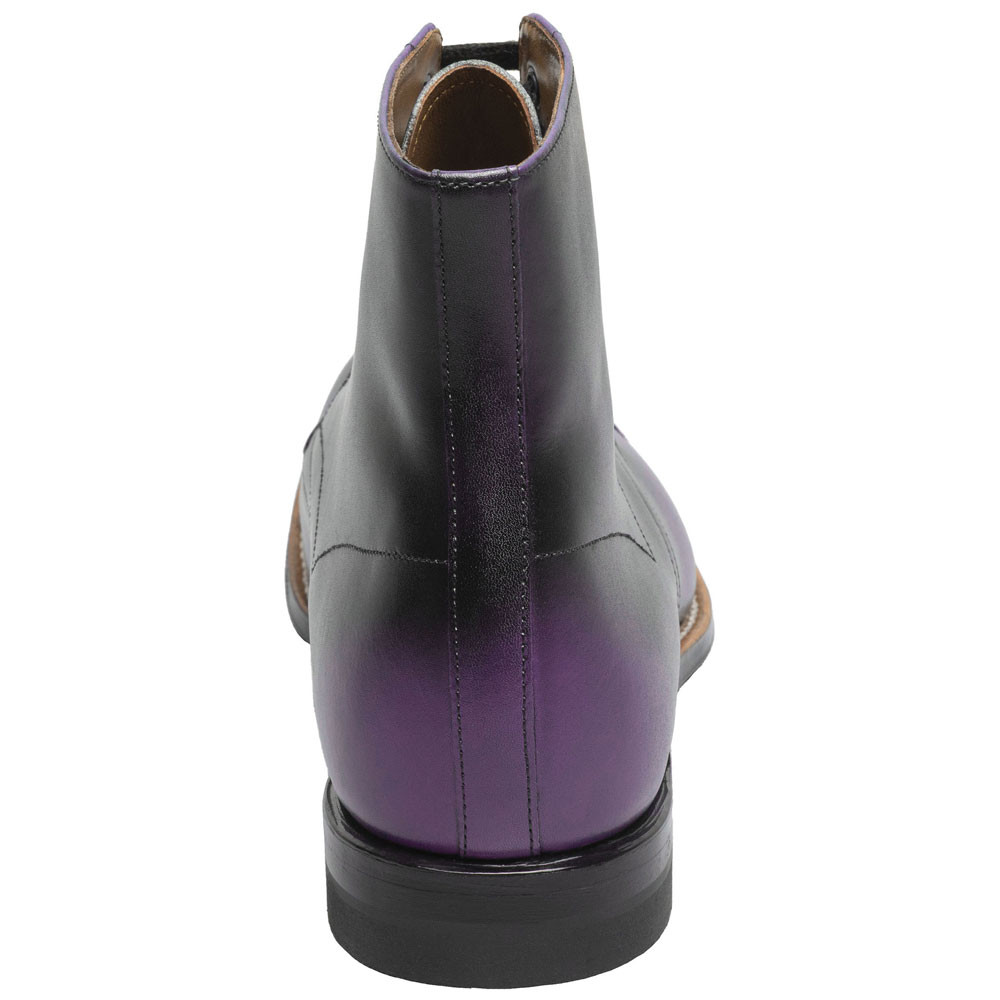 mens purple dress boots Handmade Mens Purple Color Chelsea Boots, Mens Ankle High Boots, Men Boots US-Size : 8.5