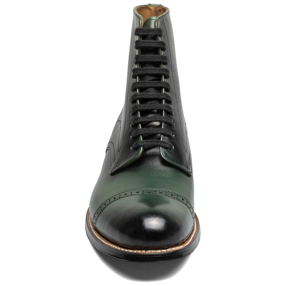 Stacy Adams Madison Cognac Lace Up Dress Boots for Men