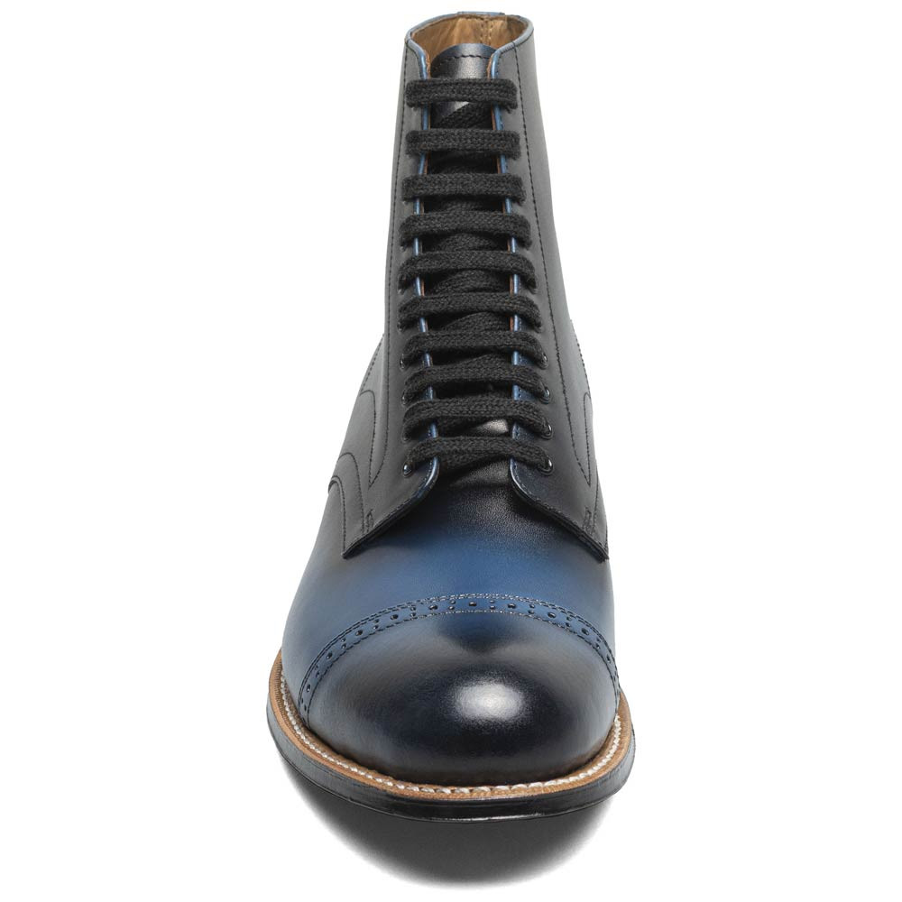 Stacy Adams Madison Blue Lace Up Dress Boots for Men