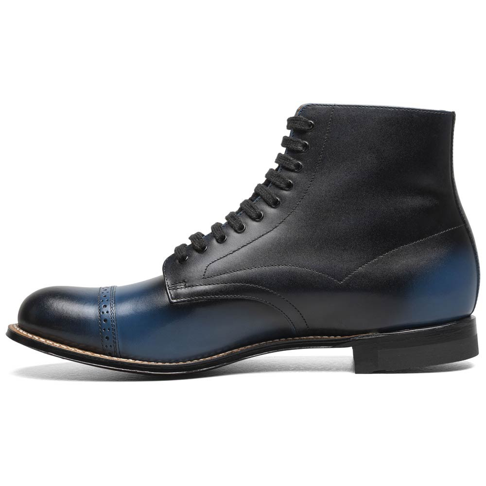 Stacy Adams Madison Blue Lace Up Dress Boots for Men