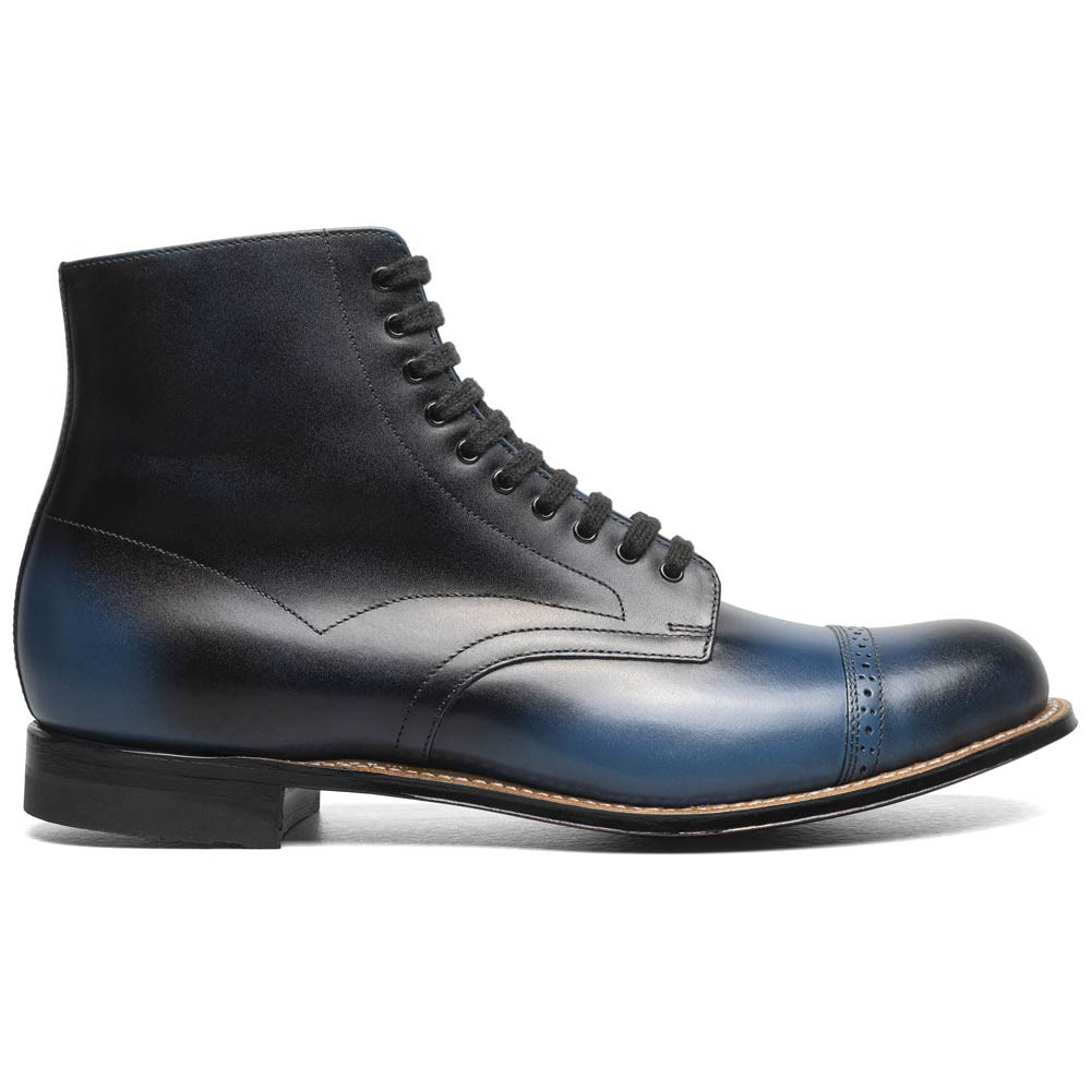 Stacy Adams Madison Blue Lace Up Dress Boots for Men