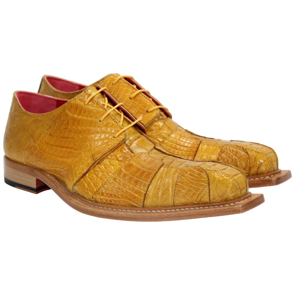 Fennix of Italy Kingston Alligator and Lizard Yellow Trendy  display picture 1