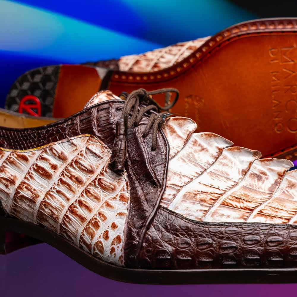 orange and white dress shoes Owen Leather Oxford Style Dress Shoes for Men