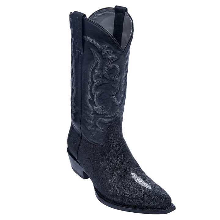 Stradivarius Bottes de cowboy / motard - black/noir