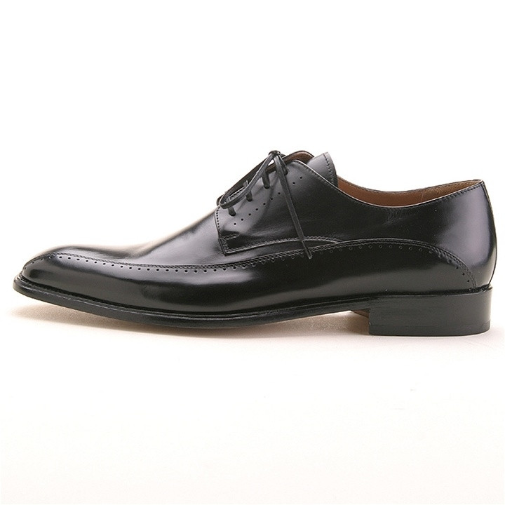 Mario Bruni Black Calfskin Oxford display picture 1
