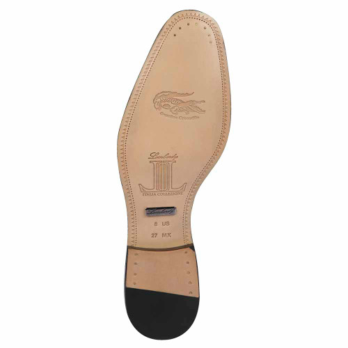 Lombardy Navy Lizard Men's Slip On Shoes Lombardy Navy Lizard Men's Slip On Shoes