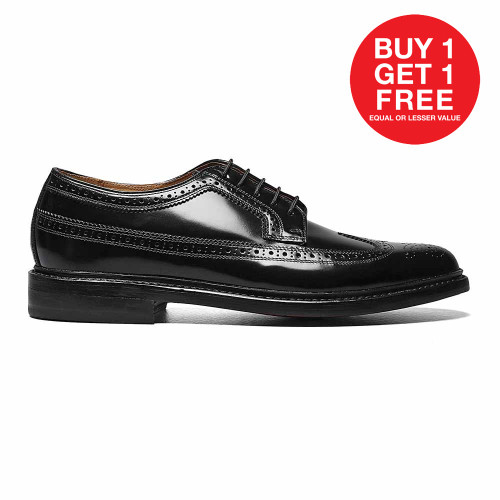 Florsheim Kenmoor Oxford Black Wingtip Shoes