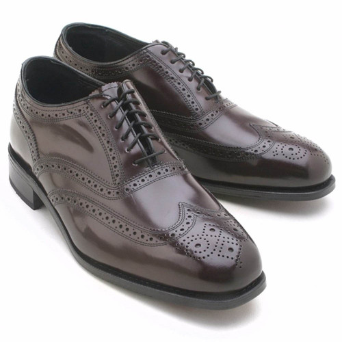 Florsheim Lexington Black Leather Wing 