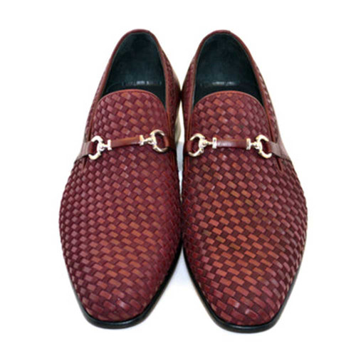 Burgundy Red Suede Loafers Slip on Shoes for Men Casual Shoes