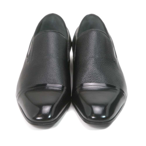 Golden Pass Men's Black Double Gore Leather Sole Slip-On Golden Pass Men's Black Double Gore Leather Sole Slip-On
