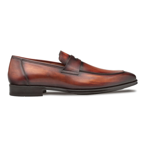Mezlan Avenue Rubber Sole Penny Cognac/Rust Men’s Loafer Shoes Mezlan Avenue Rubber Sole Penny Cognac/Rust Men’s Loafer Shoes