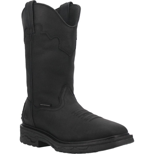 Dan Post Blayde Waterproof Black Square Toe Leather Boot Dan Post Blayde Waterproof Black Square Toe Leather Boot