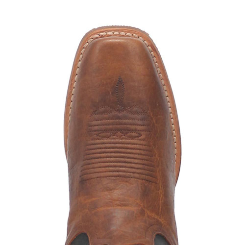 Dan Post Cowboy Certified Stanley Tan Square Toe Leather Boot