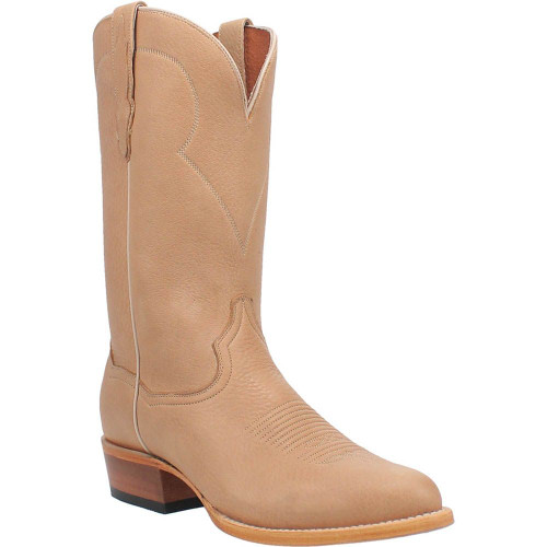 Dan Post Cowboy Certified Stanley Tan Square Toe Leather Boot