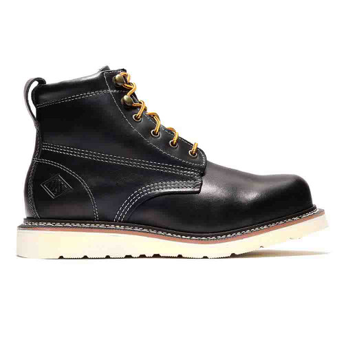 Bonanza New Frontier 6-Inch Black Plain Toe Work Boot Bonanza New Frontier 6-Inch Black Plain Toe Work Boot