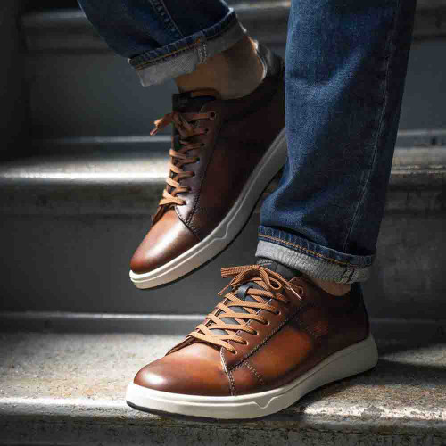 Florsheim Cognac Heist Lace Toe Sneaker