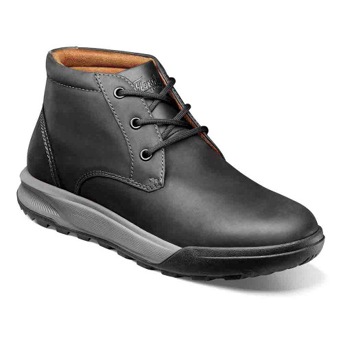 Bottines chukka à bout uni en nubuck noir Florsheim Trail Mix