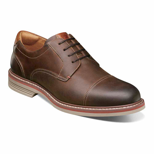 Florsheim Norwalk Oxford Brown CH Cap Toe Shoes Florsheim Norwalk Oxford Brown CH Cap Toe Shoes