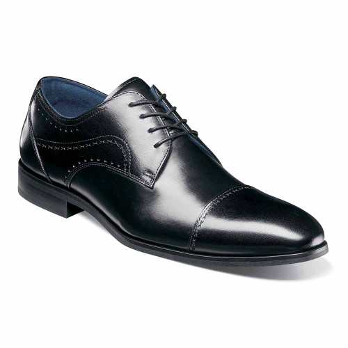 Stacy Adams schwarzes Bryant Cap Toe Oxford