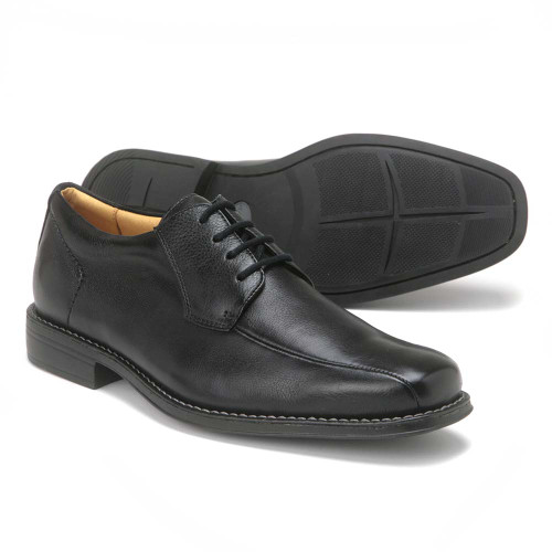 Sandro Moscoloni Belmont Black Soft Leather Men's Oxfords