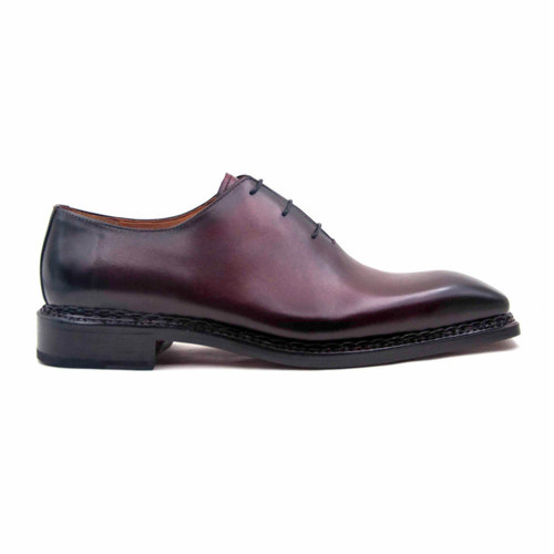 Ugo Vasare Jason Sr Burgundy Lace Up Oxford Shoes 