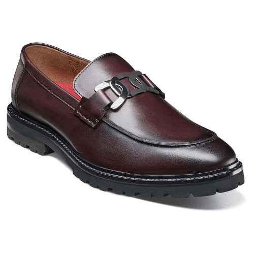 Stacy Adams Men’s Hale Bordeaux Moc Toe Bit Loafers Stacy Adams Men’s Hale Bordeaux Moc Toe Bit Loafers