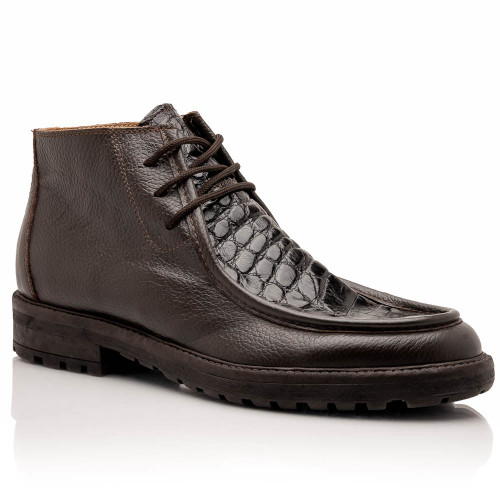 Mauri Sport Rust Alligator/Time Chukka Boots