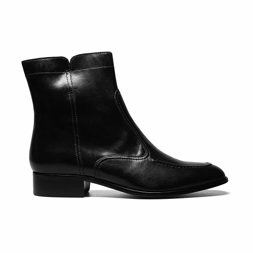 Florsheim Essex Zipper Black Moc Toe Boots