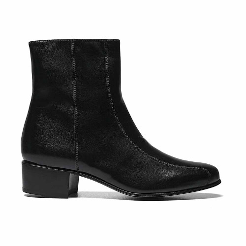 Florsheim Essex Zipper Black Moc Toe Boots