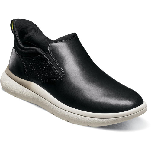 Florsheim Fleet Black No-Tie Slip-On Men's Casual Sneaker