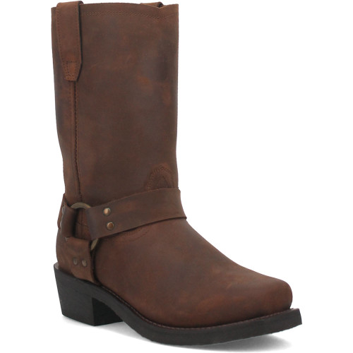 Dingo Dean Goucho Brown Men's Motorcycle Leather Boots