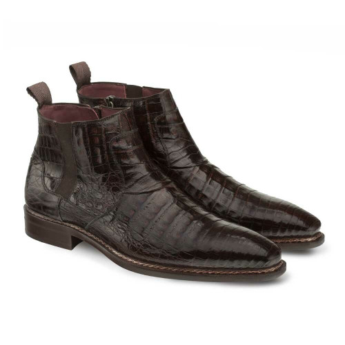 Mezlan Men's Blackmore Crocodile Dress Boot in Brown Mezlan Men's Blackmore Crocodile Dress Boot in Brown