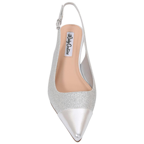 Lady Couture Saphire Pump 1.5” In Silver